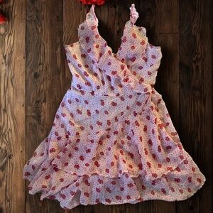 Jopna Strawberry Print Romper Size Small